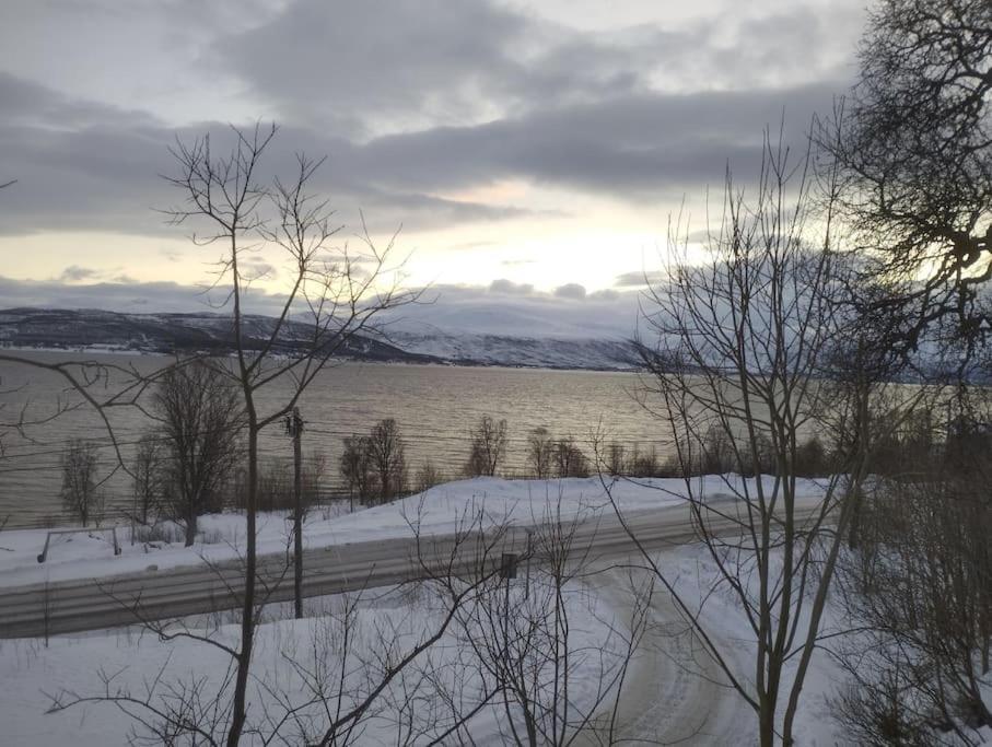 Apartment In Tromso With Sea And Mountain View ภายนอก รูปภาพ